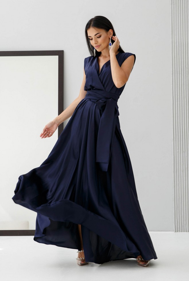 Платье Фурор темно-синій Жадон