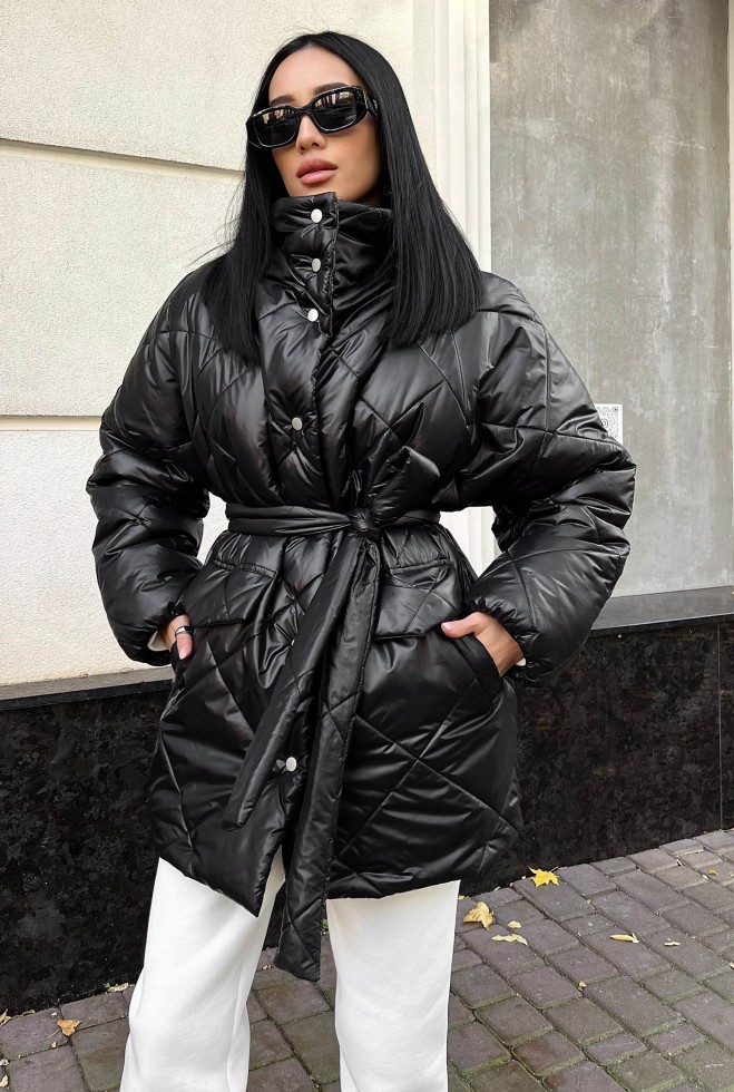 Зимова куртка Лілу чорний Жадон