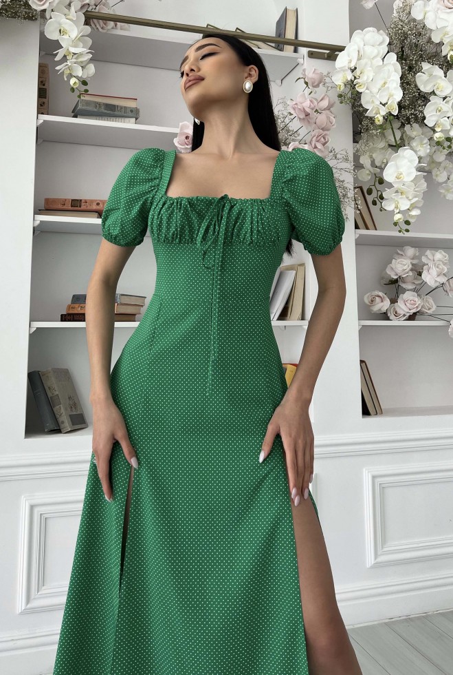 Сукня Єсенія зелений Жадон