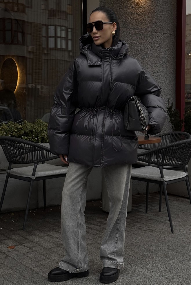 Пуховик Айс Графіт Жадон