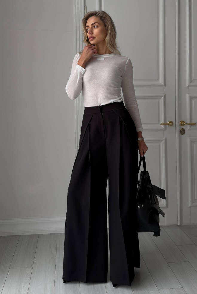 Брюки Венда чорний Жадон